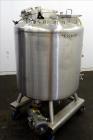 Used- Lee Industries Pressure Tank, 132 Gallons (500 Liters), Model 500LDBT, 316L Stainless Steel, Vertical. 36