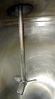 Used Lee Industries Tank,  50 Gallon, Model 50A, 316 Stainless Steel, Vertical. Approximate 30” diameter x 27” deep. Dished top, hemispherical bottom. Off center Lightning Vektor air operated agitato...
