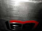 Used Lee Industries Tank,  50 Gallon, Model 50A, 316 Stainless Steel, Vertical. Approximate 30” diameter x 27” deep. Dished top, hemispherical bottom. Off center Lightning Vektor air operated agitato...