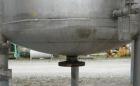 Used Lee Metal Products Pressure Tank, 100 gallon, model DBT, 316 stainless steel, vertical. Approximate 30