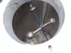 Used Letsch/ Precision Stainless Tank, 132 gallon, 316L stainless steel, vertical. 30