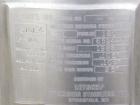 Used 80 Gallon Stainless Steel Letsch/ Precision Stainless Tank