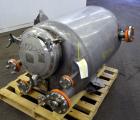 Used Letsch Precision Stainless Tank, 100 Gallons, 316 Stainless Steel, Vertica