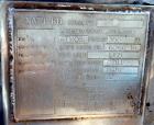 Used Letsch Precision Stainless Tank, 100 Gallons, 316 Stainless Steel, Vertica