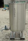 Used Lewis Process Systems Tank, 60 Gallon, 304 Stainless Steel, Vertical. 22
