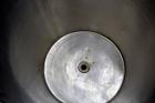 Used Lomax Stainless Steel Equipment Tank, 100 Gallon, Model SA100, 304 Stainless Steel, Vertical. Approximate 30-1/2” diameter x 36” straight side. Open top, no cover, slight coned bottom. 2” Tri-cl...