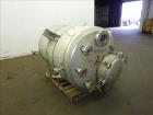 Used Lowe-Mar Tank, Approximately 350 Gallon, 304 Stainless Steel, Vertical.
