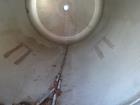 Used Lowe-Mar Tank, Approximately 350 Gallon, 304 Stainless Steel, Vertical.