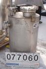 USED:Metro tank, 110 gallon, stainless steel, vertical. 29-1/2