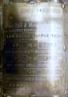 Used 500 Liter Stainless Steel Meyer Tool & Manufacturing Pressure Tank