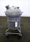 Used Meyer Tool & Mfg Pressure Tank Filter, 200 Liter (52.83 Gallon) Capacity, 316L Stainless Steel, Vertical. 23.625