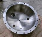 Used Meyer Tool & Mfg Pressure Tank Filter, 200 Liter (52.83 Gallon) Capacity, 316L Stainless Steel, Vertical. 23.625
