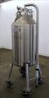 Used- Mueller Pressure Tank, 250 Liter(66.04 Gallon), 316 Stainless Steel, Verti