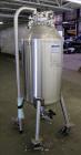 Used- Mueller Pressure Tank, 250 Liter(66.04 Gallon), 316 Stainless Steel, Verti