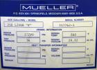 Used- Mueller Pressure Tank, 250 Liter(66.04 Gallon), 316 Stainless Steel, Verti