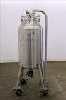 Used- Mueller Pressure Tank, 250 Liter(66.04 Gallon), 316 Stainless Steel, Verti