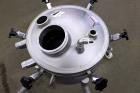 Used Mueller 60 Liter (15.8 Gallon) Tank, 316 Stainless Steel, Vertical. Approximate 20