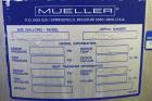 Used Mueller 60 Liter (15.8 Gallon) Tank, 316 Stainless Steel, Vertical. Approximate 20