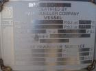 Unused- Mueller Pressure Tank, 350 Gallon, Model 
