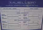 Unused- Mueller Pressure Tank, 350 Gallon, Model 