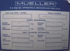 Unused- Mueller Pressure Tank, 350 Gallon, Model 