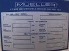 Unused- Mueller Pressure Tank, 50 Gallon, Model 