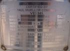 Unused- Mueller Pressure Tank, 50 Gallon, Model 