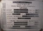 Unused- Mueller Pressure Tank, 100 Gallon, Model 