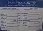 Unused- Mueller Pressure Tank, 100 Gallon, Model 