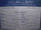 Unused- Mueller Pressure Tank, 150 Gallon, Model 