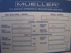 Unused- Mueller Flash Drum Pressure Tank, 200 gallon, model 