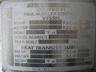 Unused- Mueller Pressure Tank, 263 Gallon, Model 