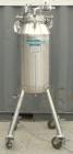 Used Mueller Pressure Tank, 26 gallon (100 liter), model F, 316 stainless steel, vertical. 18