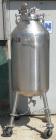 Used Mueller Pressure Tank, 66 Gallon, model F, 316L stainless steel, vertical. 24