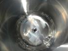 Used Mueller Pressure Tank, 66 Gallon, model F, 316L stainless steel, vertical. 24
