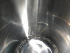 Used Mueller Pressure Tank, 66 Gallon, model F, 316L stainless steel, vertical. 24
