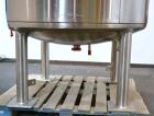 Unused- Mueller WFI Storage Tank, 250 Gallon (946 Liter), Model F, 316L Stainless Steel, Vertical. 42” Diameter x 37” straight side, dished top and bottom. Internal polished, rated 40 psi at 300 degr...