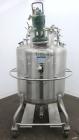 Used Mueller Tank, 100 Gallon, Model F, 316 Stainless Steel, Vertical.  36