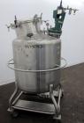 Used Mueller Tank, 100 Gallon, Model F, 316 Stainless Steel, Vertical.  36