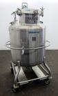 Used Mueller Tank, 100 Gallon, Model F, 316 Stainless Steel, Vertical.  36
