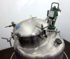 Used Mueller Tank, 100 Gallon, Model F, 316 Stainless Steel, Vertical.  36