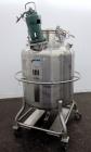 Used Mueller Tank, 100 Gallon, Model F, 316 Stainless Steel, Vertical.  36