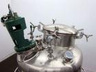Used Mueller Tank, 100 Gallon, Model F, 316 Stainless Steel, Vertical.  36