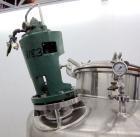 Used Mueller Tank, 100 Gallon, Model F, 316 Stainless Steel, Vertical.  36