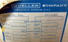 Used Mueller Tank, 100 Gallon, Model F, 316 Stainless Steel, Vertical.  36