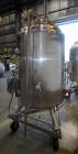 Used- Mueller Pressure Tank, Model F,(198 Gallon), 316L Stainless Steel