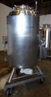 Used- Mueller Pressure Tank, Model F,(198 Gallon), 316L Stainless Steel