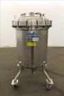 Used Mueller Pressure Tank, 430 Liter (113 Gallon), Model F, 316L Stainless Steel, Vertical. 30