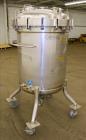 Used Mueller Pressure Tank, 430 Liter (113 Gallon), Model F, 316L Stainless Steel, Vertical. 30