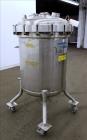 Used Mueller Pressure Tank, 430 Liter (113 Gallon), Model F, 316L Stainless Steel, Vertical. 30